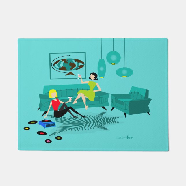 Die Nacht des Mädchens in der Fußmatte (Vorderseite)