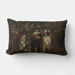 Die Nacht des Rembrandt-Barock-Meisterwerk Lendenkissen