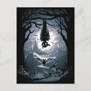 Die Nacht heißt Sie willkommen Postkarte