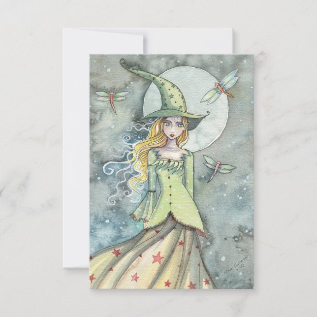 Die Nacht ist jung, was Halloween-Postkarte ist Karte (Vorderseite)