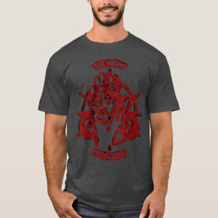 Die Nacht ruft den Bohemischen Schwarzen Designer T-Shirt