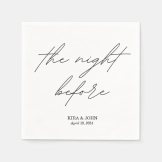 Die Nacht vor dem Cocktail Napkin Serviette