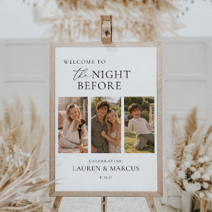 Die Nacht vor dem Probedinner der Hochzeit Poster