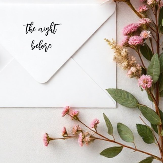 Die Nacht vor der Hochzeit Probe Dinner Permastempel (Von Creator hochgeladen)