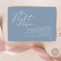 Die Nacht vor der Hochzeitsprobe Romantisches Aben