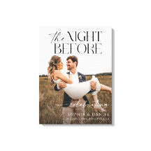 Die Nacht vor der Probe Abendessen Gerahmte Leinwa