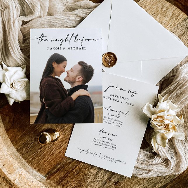 Die Nacht vor der Probe Einladung (Von Creator hochgeladen)