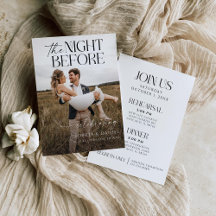 Die Nacht vor der Probe Einladung