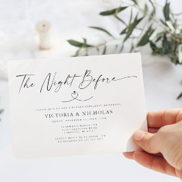 Die Nacht vor der Probe Einladung