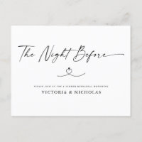 Die Nacht vor der Probe Einladung