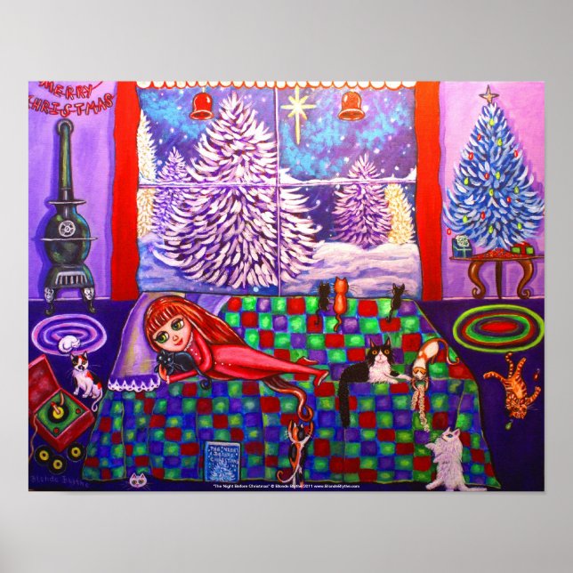 Die Nacht vor Weihnachten Poster (Vorne)