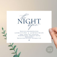 Die Nacht Vorher, Moderne Hochzeitsprobe-Abendesse