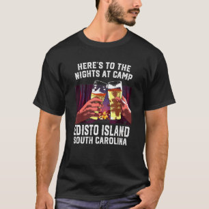 Die Nächte im Camp Edisto Island Camping T-Shirt