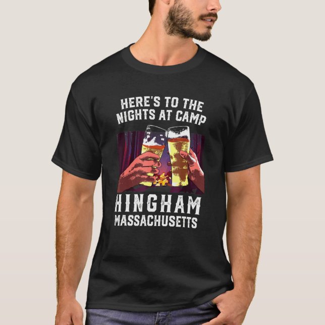 Die Nächte im Camp Hingham Camping Massac T-Shirt (Vorderseite)