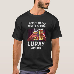 Die Nächte im Camp Luray Camping Virginia T-Shirt