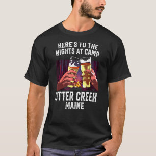 Die Nächte im Camp Otter Creek Camping Ma T-Shirt