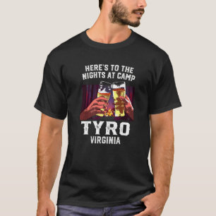 Die Nächte im Camp Tyro Camping Virginia T-Shirt