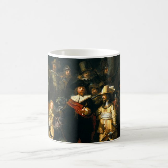 Die Nachtwache - Rembrandt Tasse (Mittel)