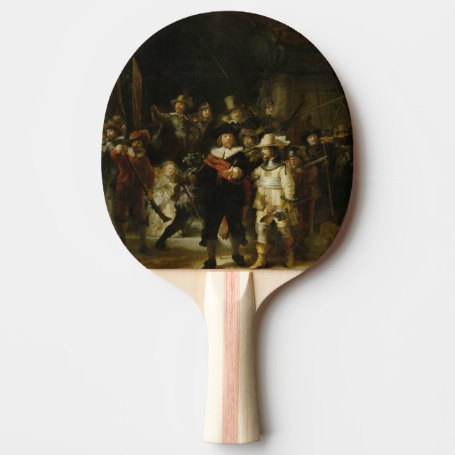 Die Nachtwache Rembrandt Tischtennis Schläger (Vorderseite)