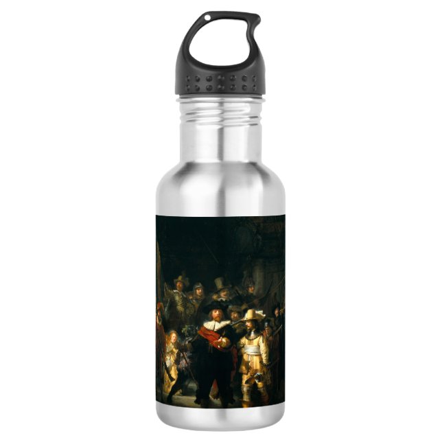 Die Nachtwache - Rembrandt Trinkflasche (Vorderseite)