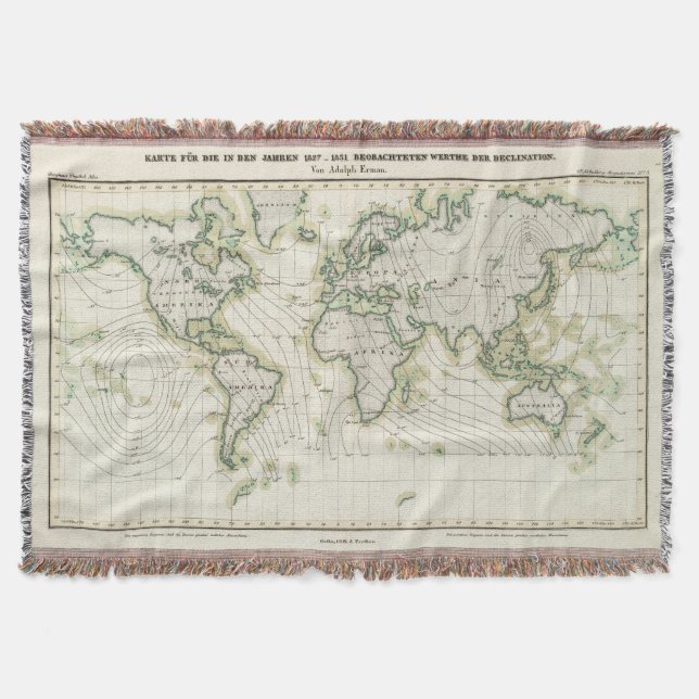 Die Nadelabweichung der Welt Decke (Vorderseite)