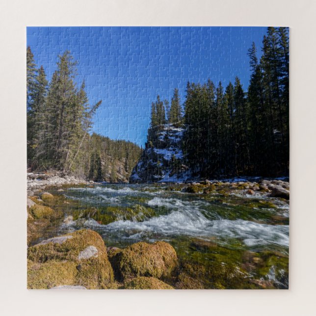 Die Nähe zur 5. Brücke - Athabasca Puzzle (Vertikal)