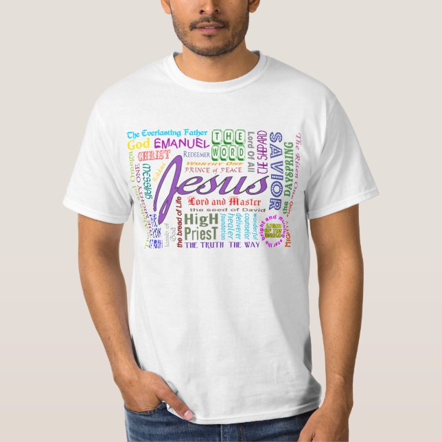 DIE NAMEN VON JESUS... T-Shirt (Vorderseite)
