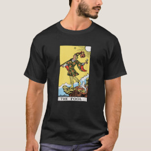 Die Narr Tarotkarte Rider Waite T-Shirt
