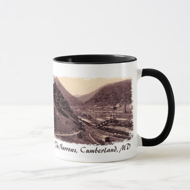 Die Narrows Vintag Cumberland Coffee Tasse (Rechts)