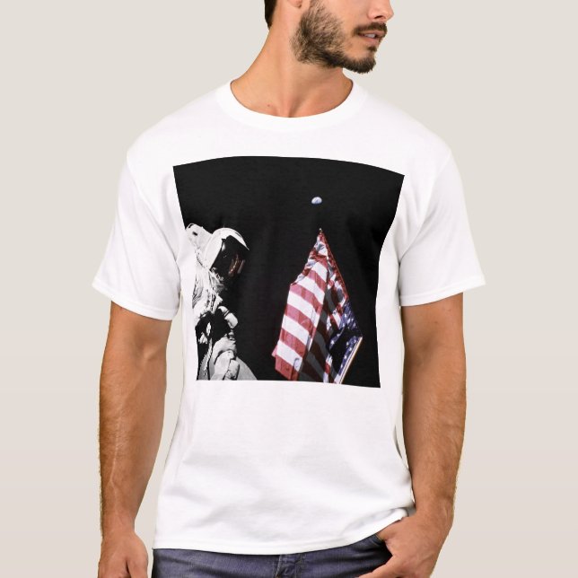Die NASA - Apollo 17 T-Shirt (Vorderseite)