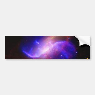 Die NASA Emission des Spiralarms M106 Autoaufkleber