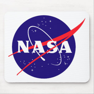 Die NASA-Fleischklöschen-Logo Mousepad