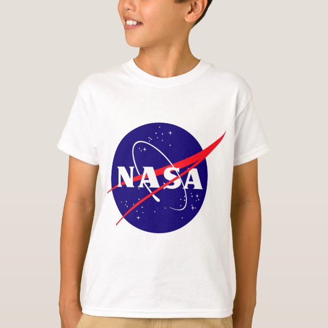 Die NASA-Fleischklöschen-Logo T-Shirt (Vorderseite)