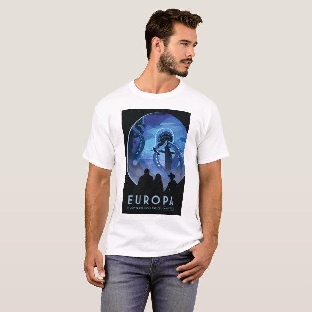 Die NASA-Visionen des zukünftigen Europa T-Shirt (Vorne ganz)