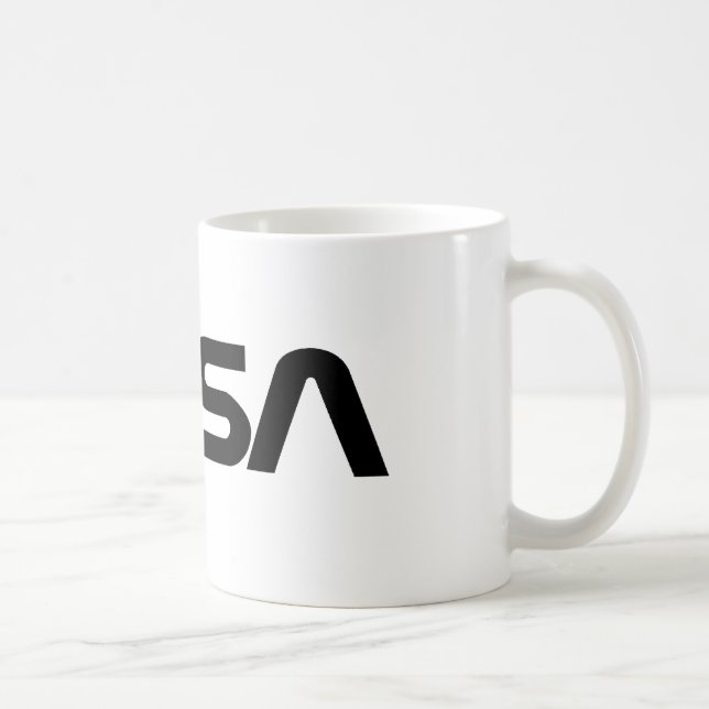 Die NASA-Wurm-Logo Tasse (Rechts)