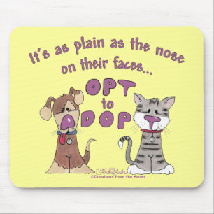 Die Nase an ihren Gesichtern Mousepad