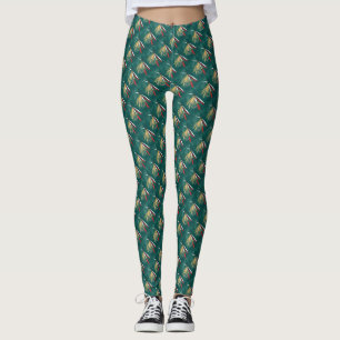 Die nasse Fliege der Forelle-Flosse, Leggings
