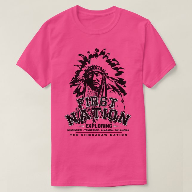 Die Nation Chickasaw T-Shirt (Design vorne)