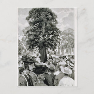 Die Nation ist im Krieg und muss Männer haben Postkarte