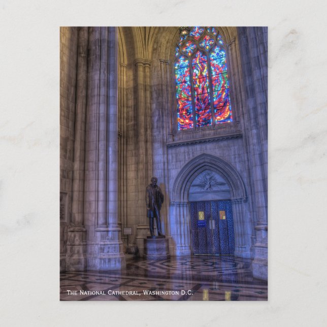Die Nationale Kathedrale Postkarte (Vorderseite)