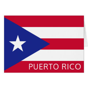 Die Nationalflagge von Puerto Rico