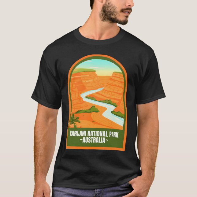 Die Nationalparks von Karijini � der endlose Horiz T-Shirt (Vorderseite)