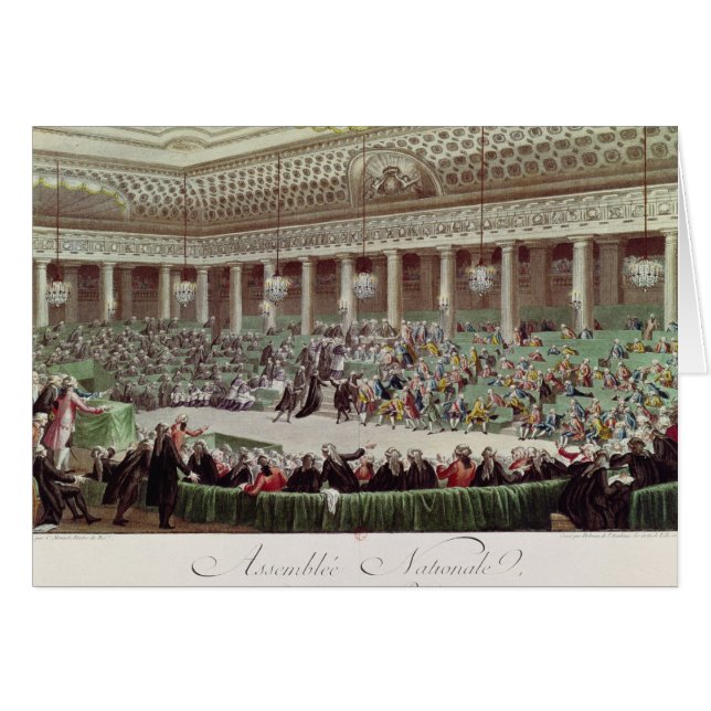 Die Nationalversammlung verzichtet auf alle (Vorderseite (Horizontal))