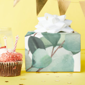 Die Natur, das tägliche Leben mit Eukalypt dekorie Geschenkpapier
