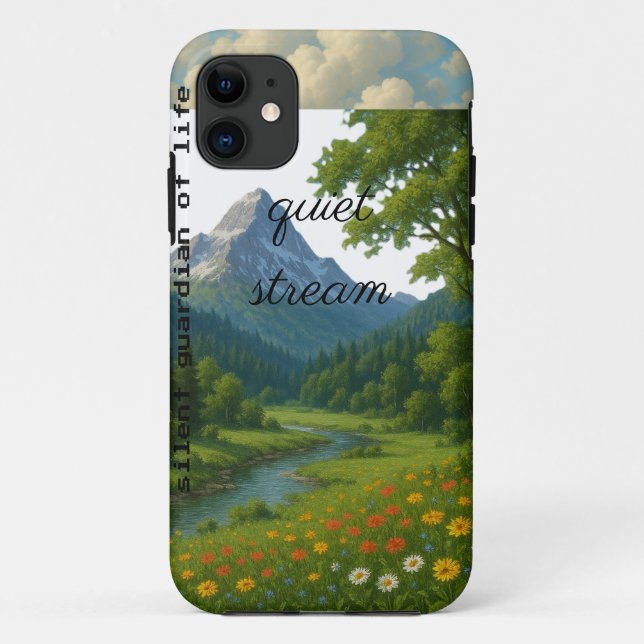 Die Natur, der stille Hüter des Lebens. Case-Mate iPhone Hülle (Rückseite)