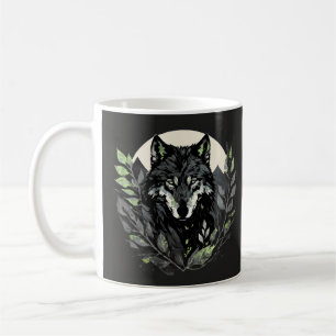 Die Natur in einem von Wölfen umarmten Becher entf Kaffeetasse