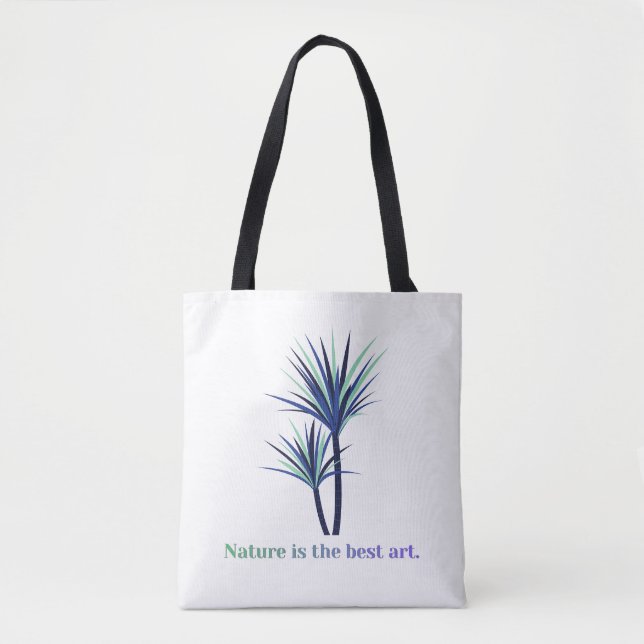 "Die Natur ist die beste Kunst" Botanisch  (Vorderseite)