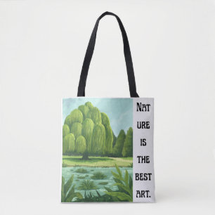 'Die Natur ist die beste Kunst' Weidenlandschaft