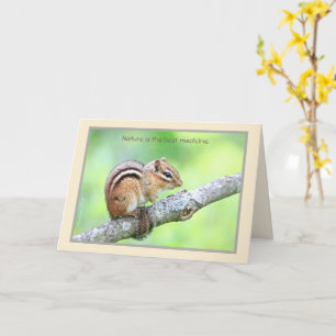 Die Natur ist die beste Medizinkarte Karte