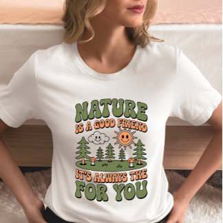 Die Natur ist ein guter Freund  Tri-Blend Shirt